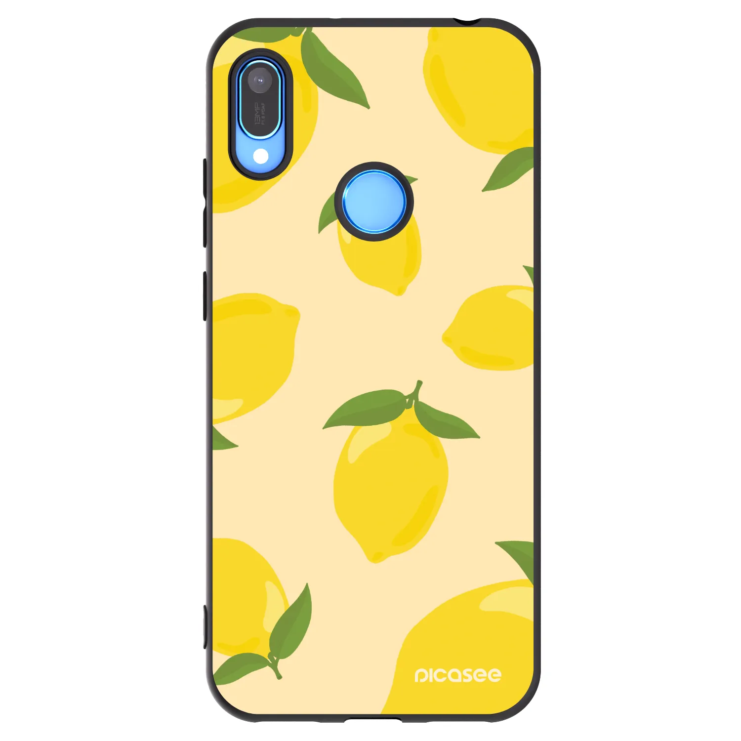Picasee silikonski črni ovitek za Huawei Y6 2019 - Limoncella