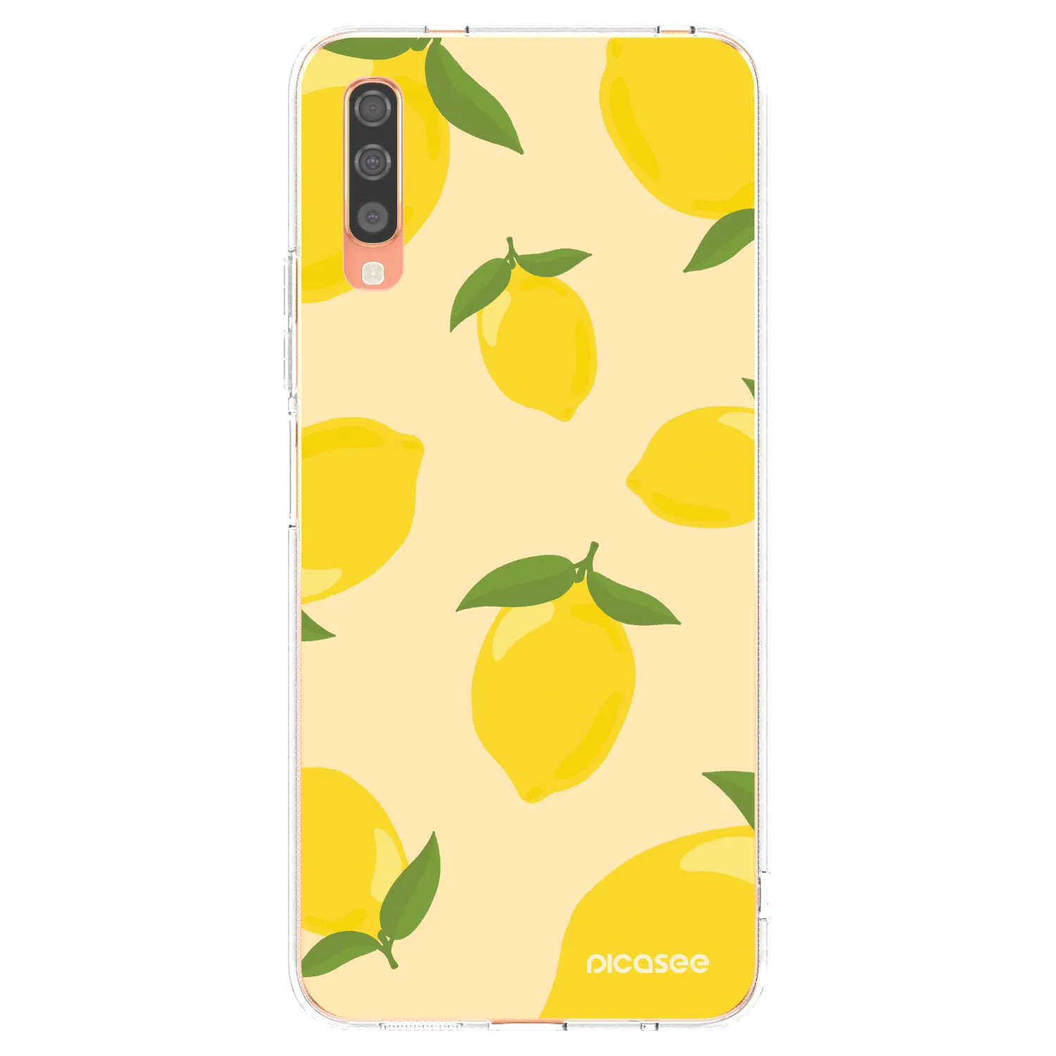 Picasee silikonski prozorni ovitek za Samsung Galaxy A70 A705F - Limoncella