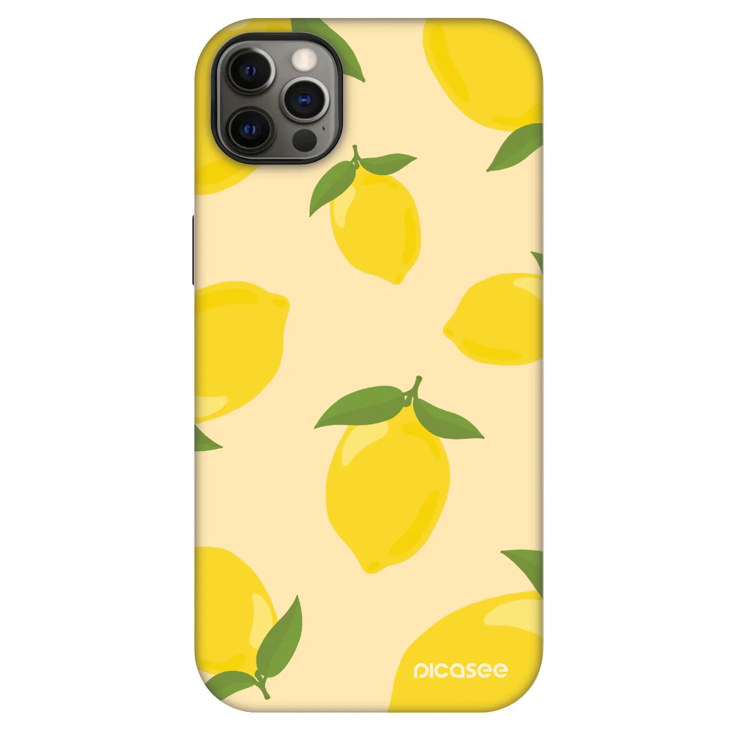 Picasee Fashion Case MagSafe za Apple iPhone 12 Pro Max - Limoncella