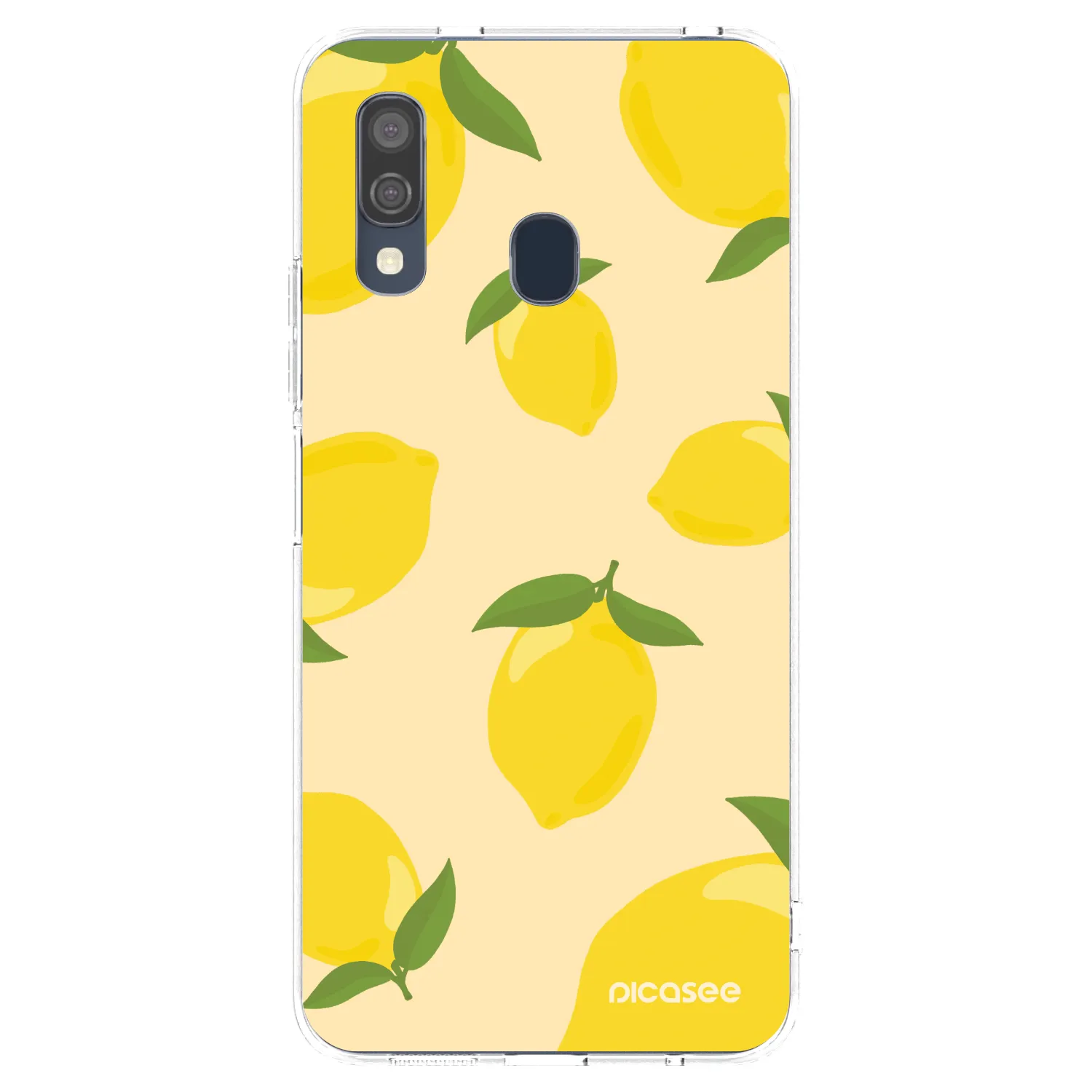 Picasee silikonski prozorni ovitek za Samsung Galaxy A40 A405F - Limoncella