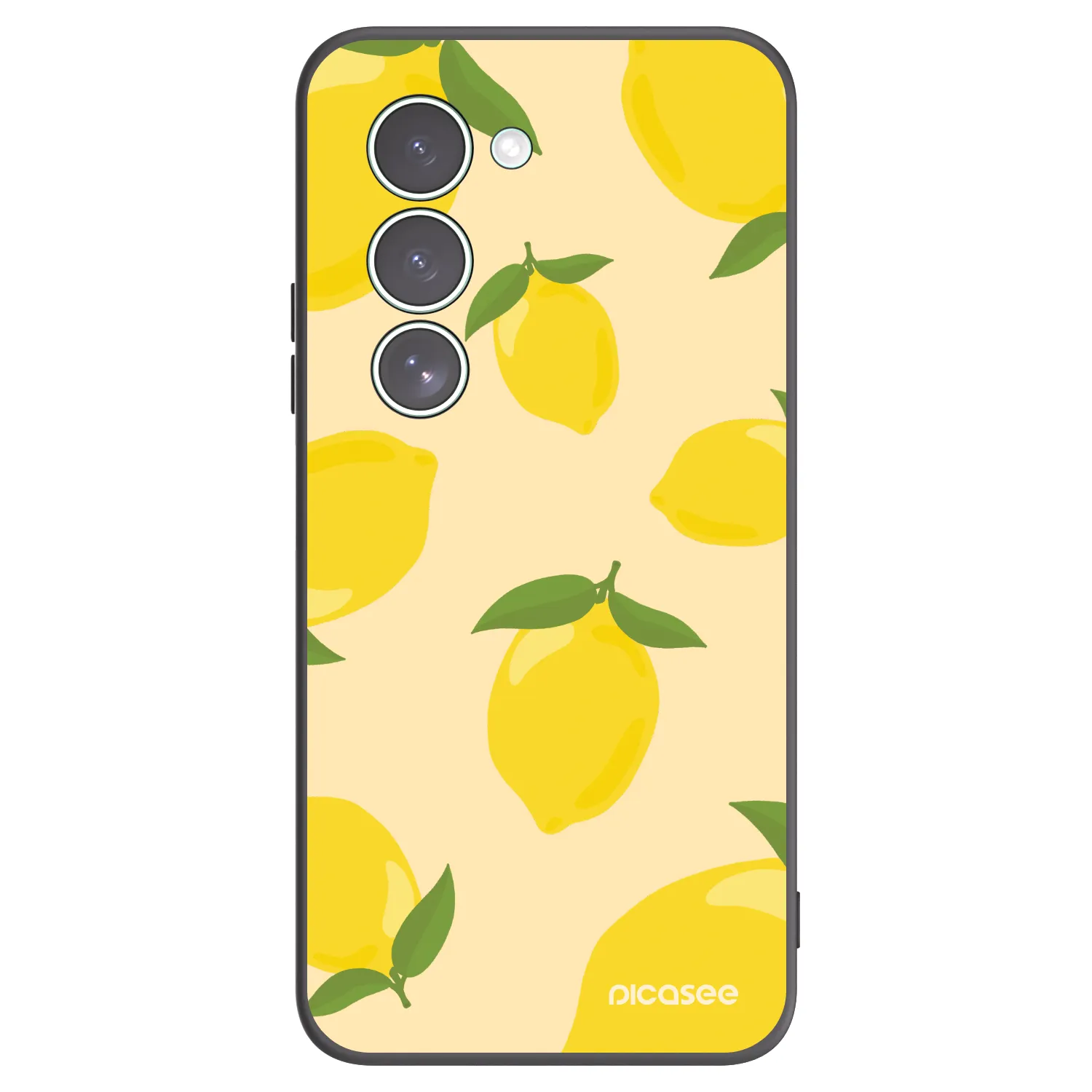 Picasee silikonski črni ovitek za Xiaomi Redmi 15 5G - Limoncella