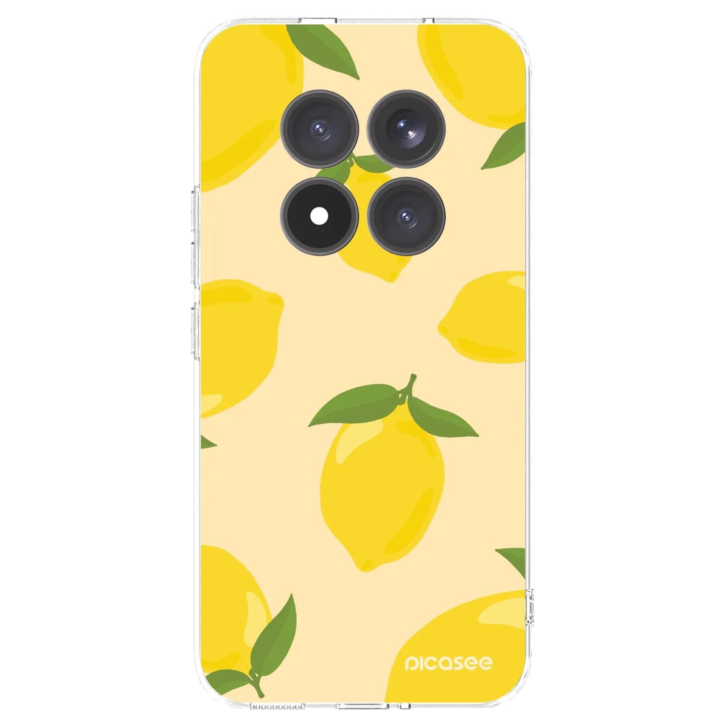 Picasee silikonski prozorni ovitek za Xiaomi Redmi Note 15 Pro+ - Limoncella