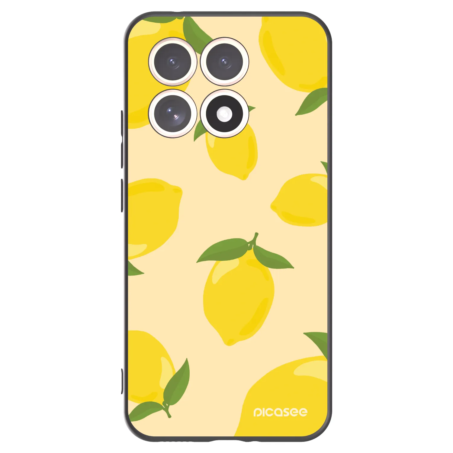 Picasee silikonski črni ovitek za Xiaomi 15T - Limoncella