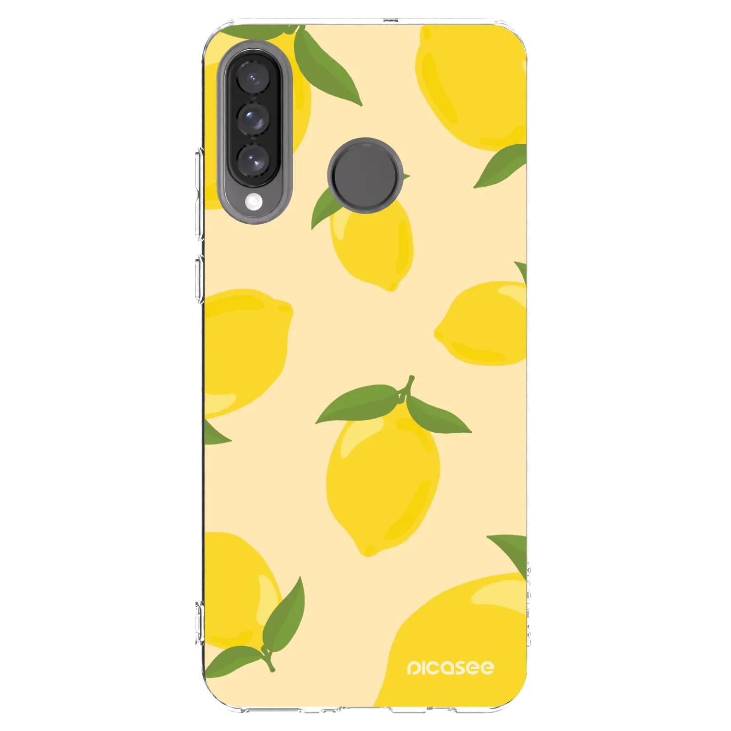 Picasee silikonski prozorni ovitek za Huawei P30 Lite - Limoncella