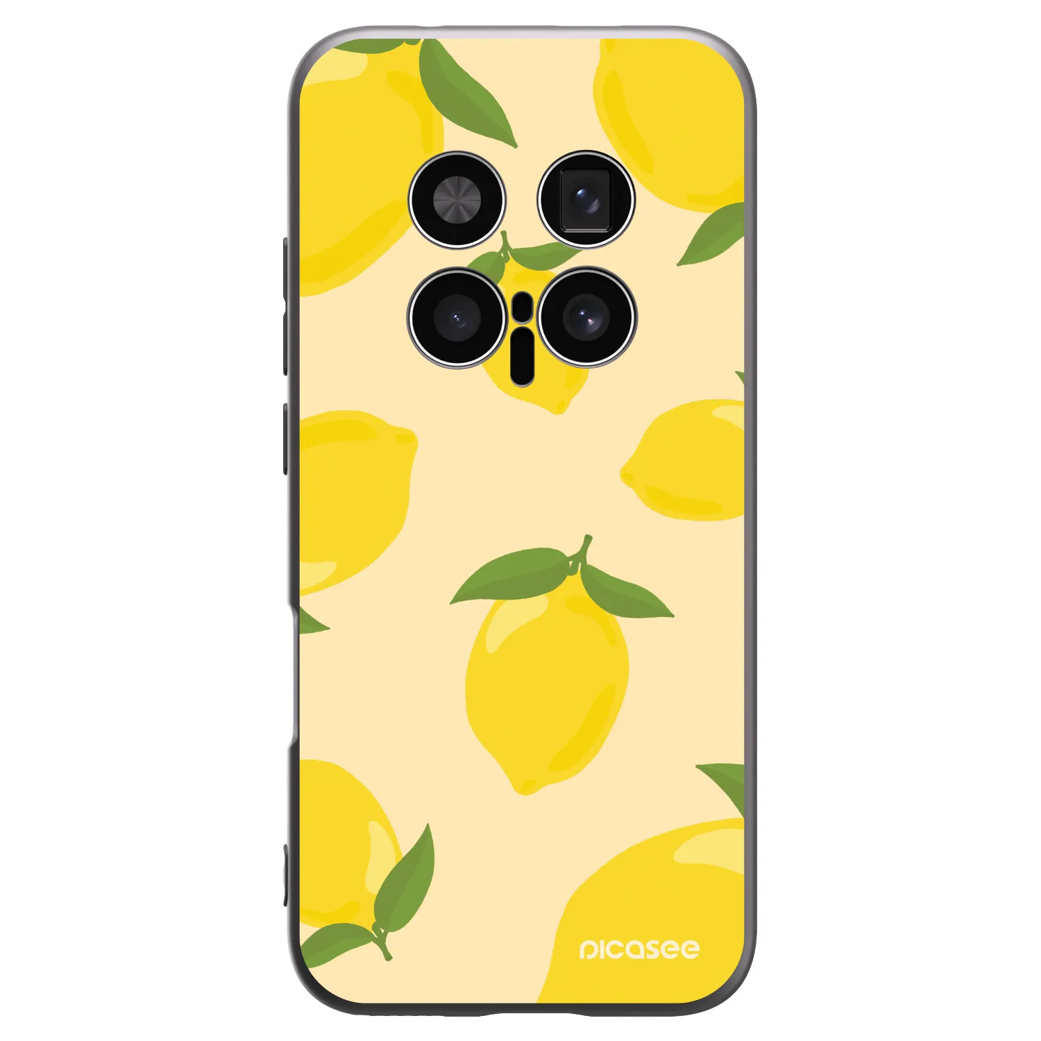 Picasee silikonski črni ovitek za Honor Magic8 Pro 5G - Limoncella
