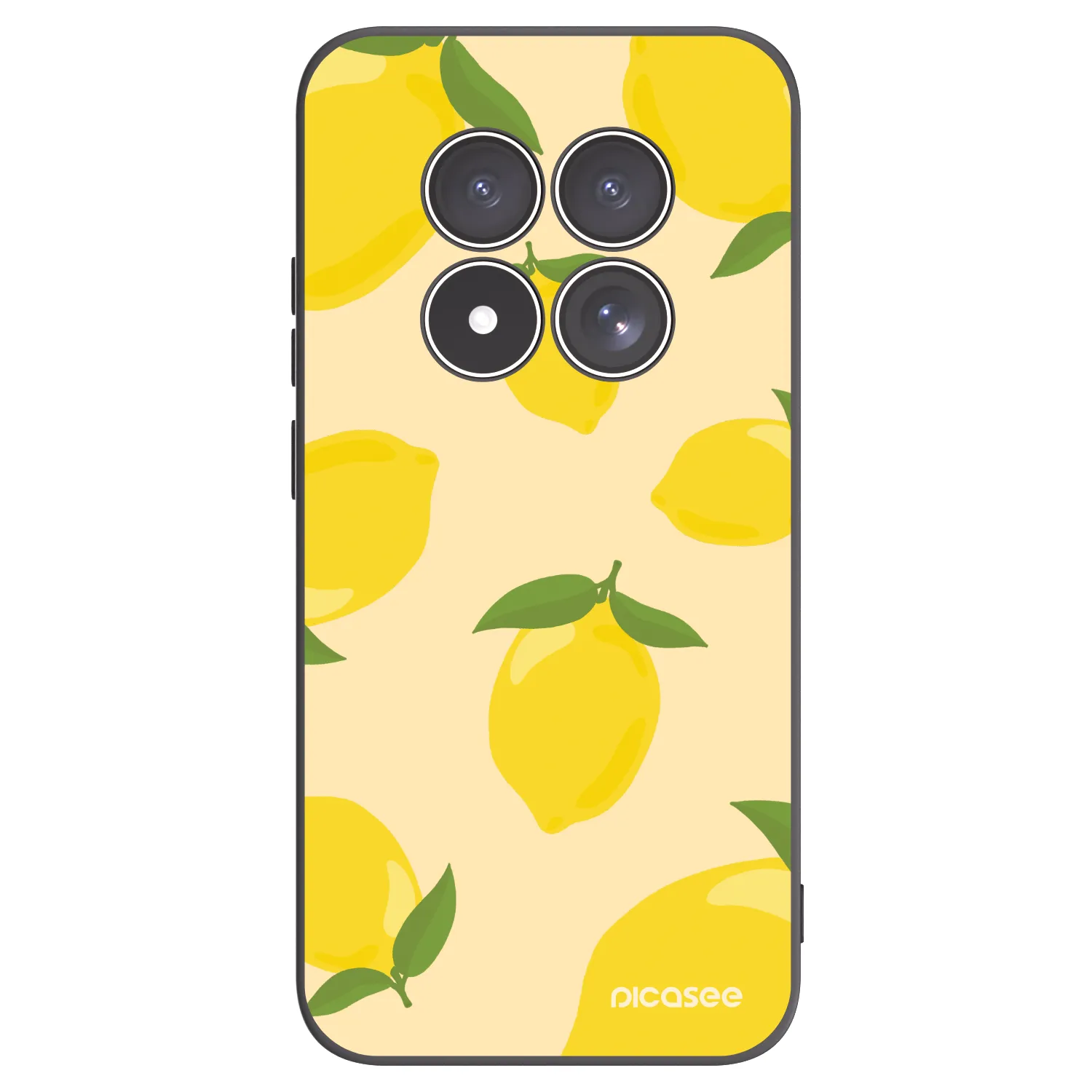 Picasee silikonski črni ovitek za Xiaomi Redmi Note 15 Pro 5G - Limoncella