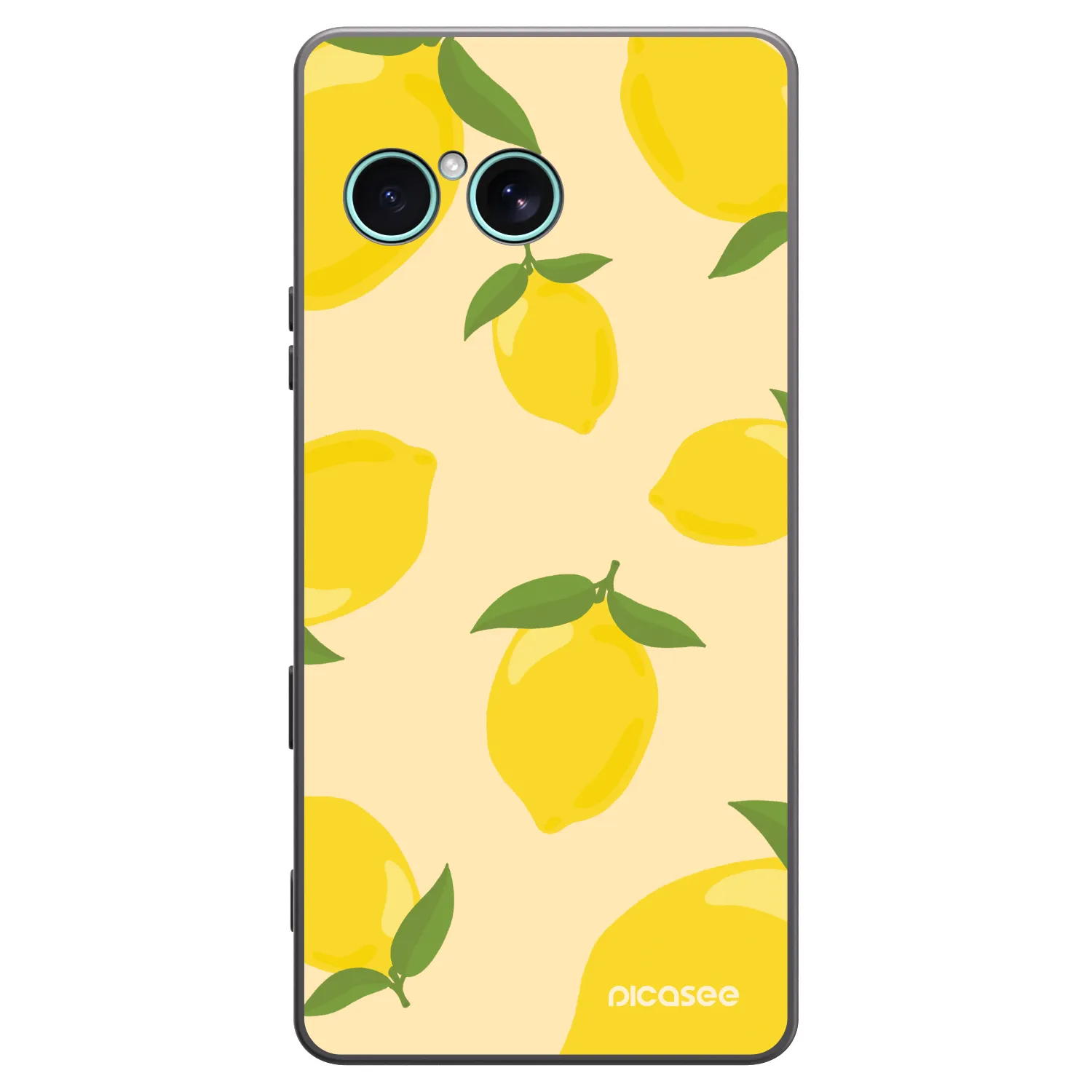 Picasee silikonski črni ovitek za Sony Xperia 10 VII - Limoncella
