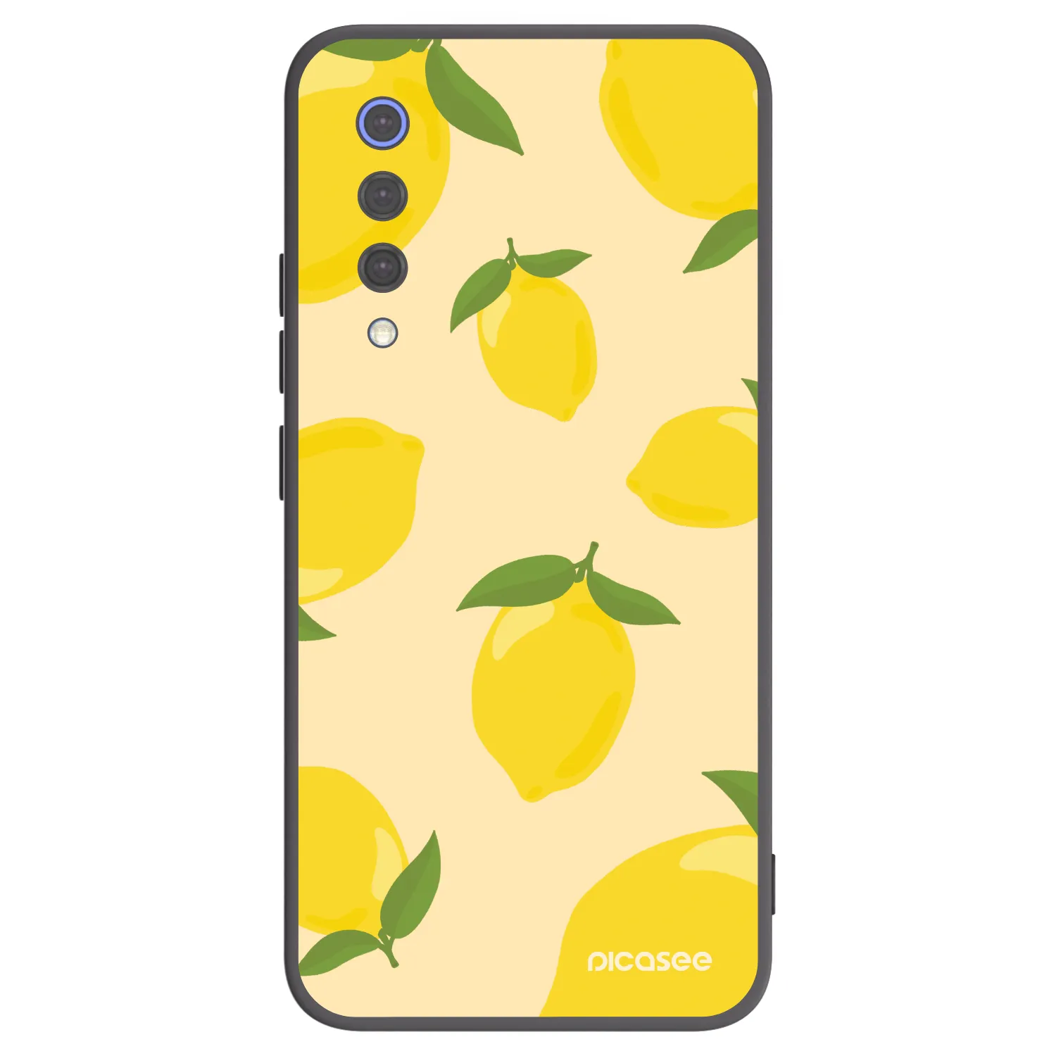 Picasee silikonski črni ovitek za Xiaomi Mi 9 SE - Limoncella