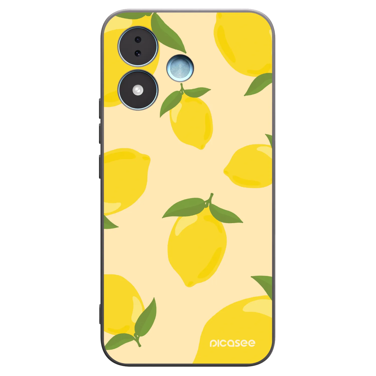 Picasee silikonski črni ovitek za Xiaomi Redmi Note 17 5G - Limoncella