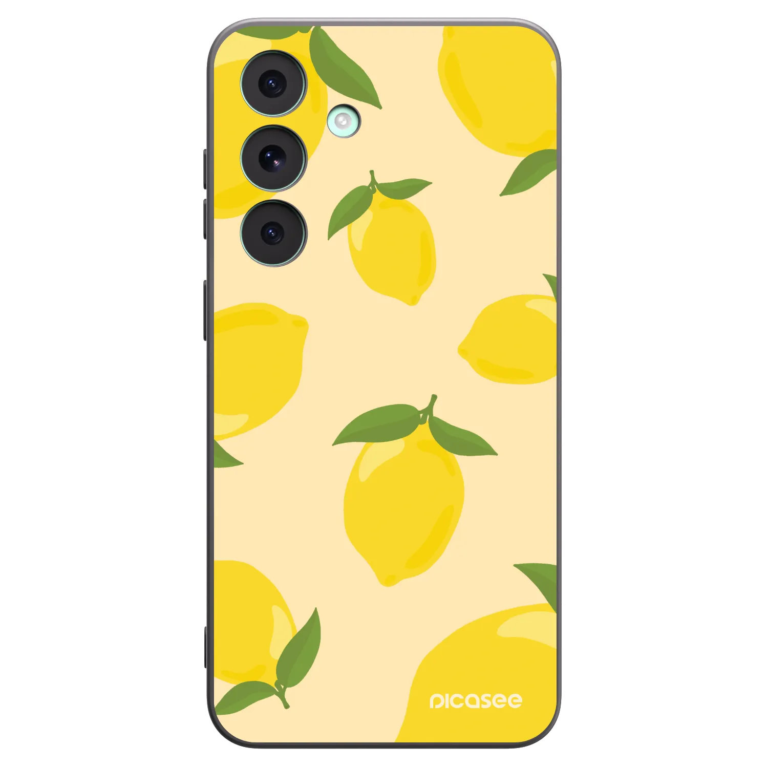 Picasee silikonski črni ovitek za Samsung Galaxy S26 FE - Limoncella