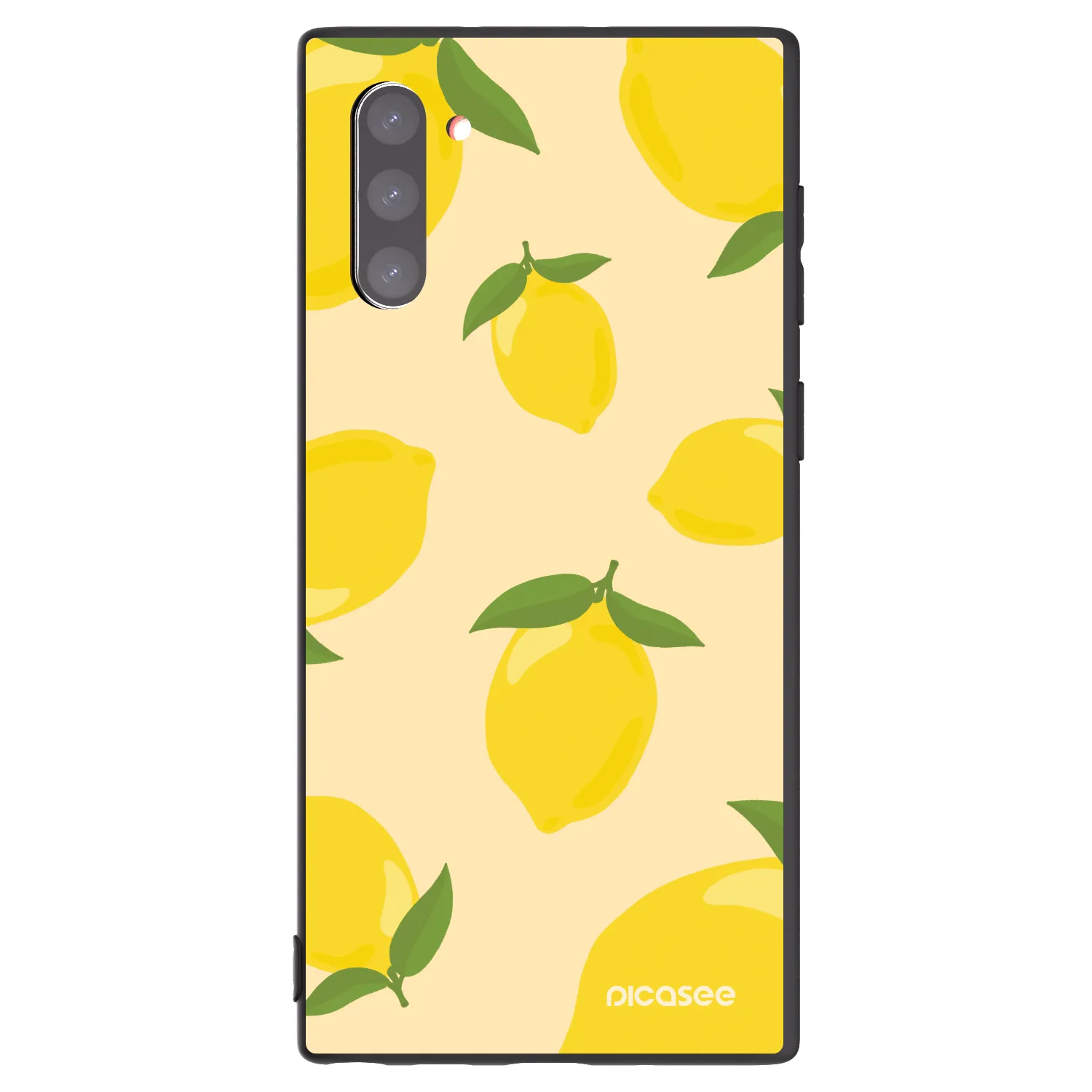 Picasee silikonski črni ovitek za Samsung Galaxy Note 10 N970F - Limoncella