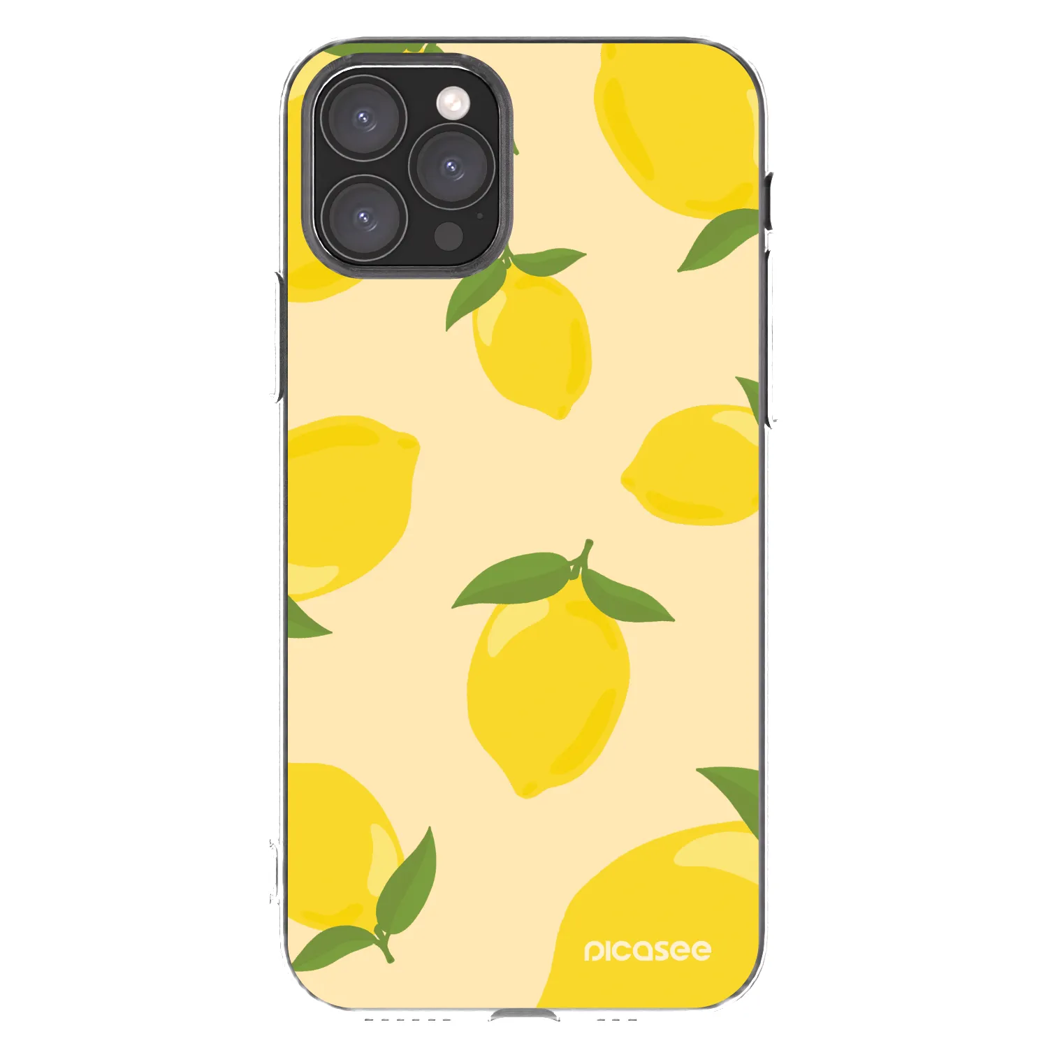 Picasee silikonski prozorni ovitek za Apple iPhone 11 Pro - Limoncella