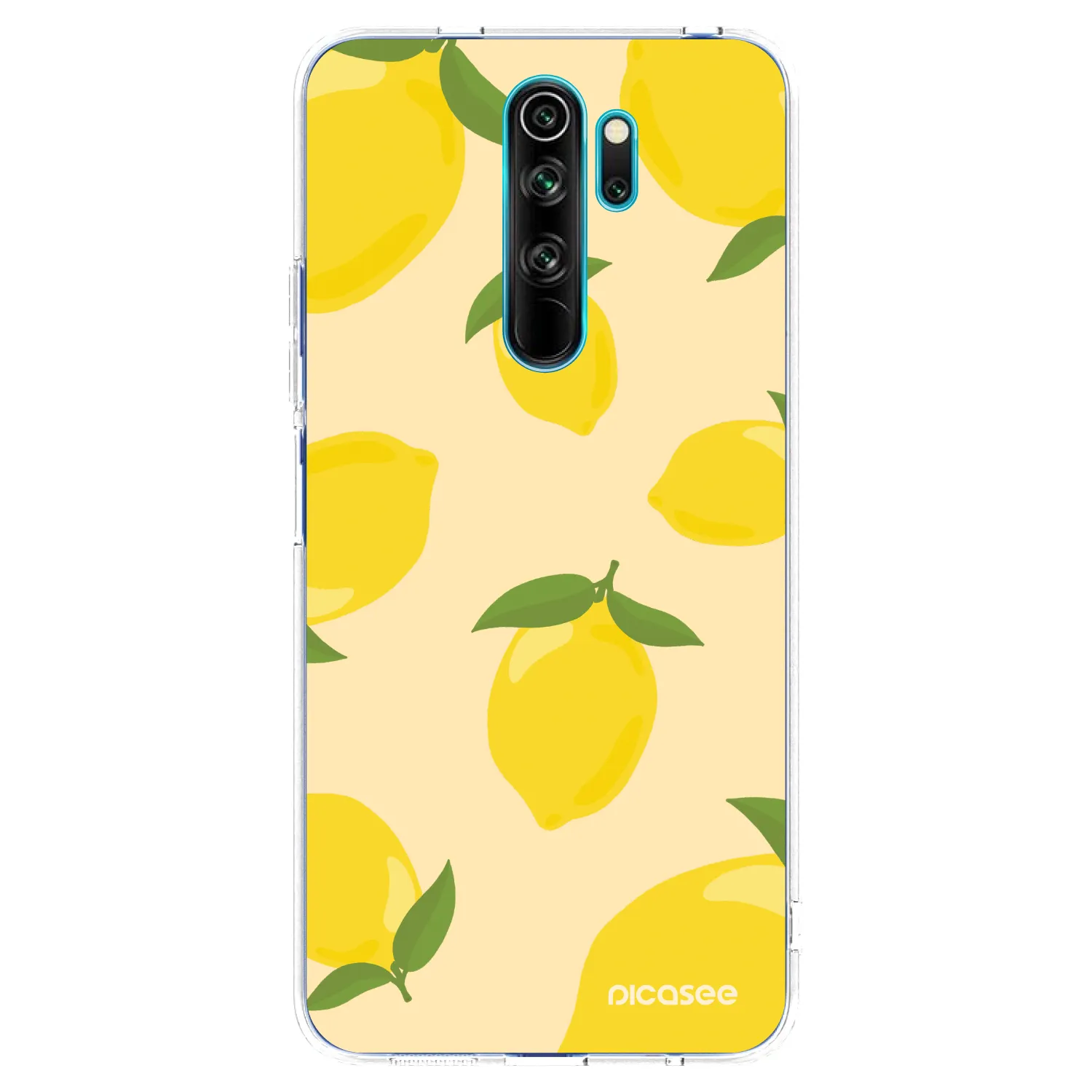 Picasee silikonski prozorni ovitek za Xiaomi Redmi Note 8 Pro - Limoncella