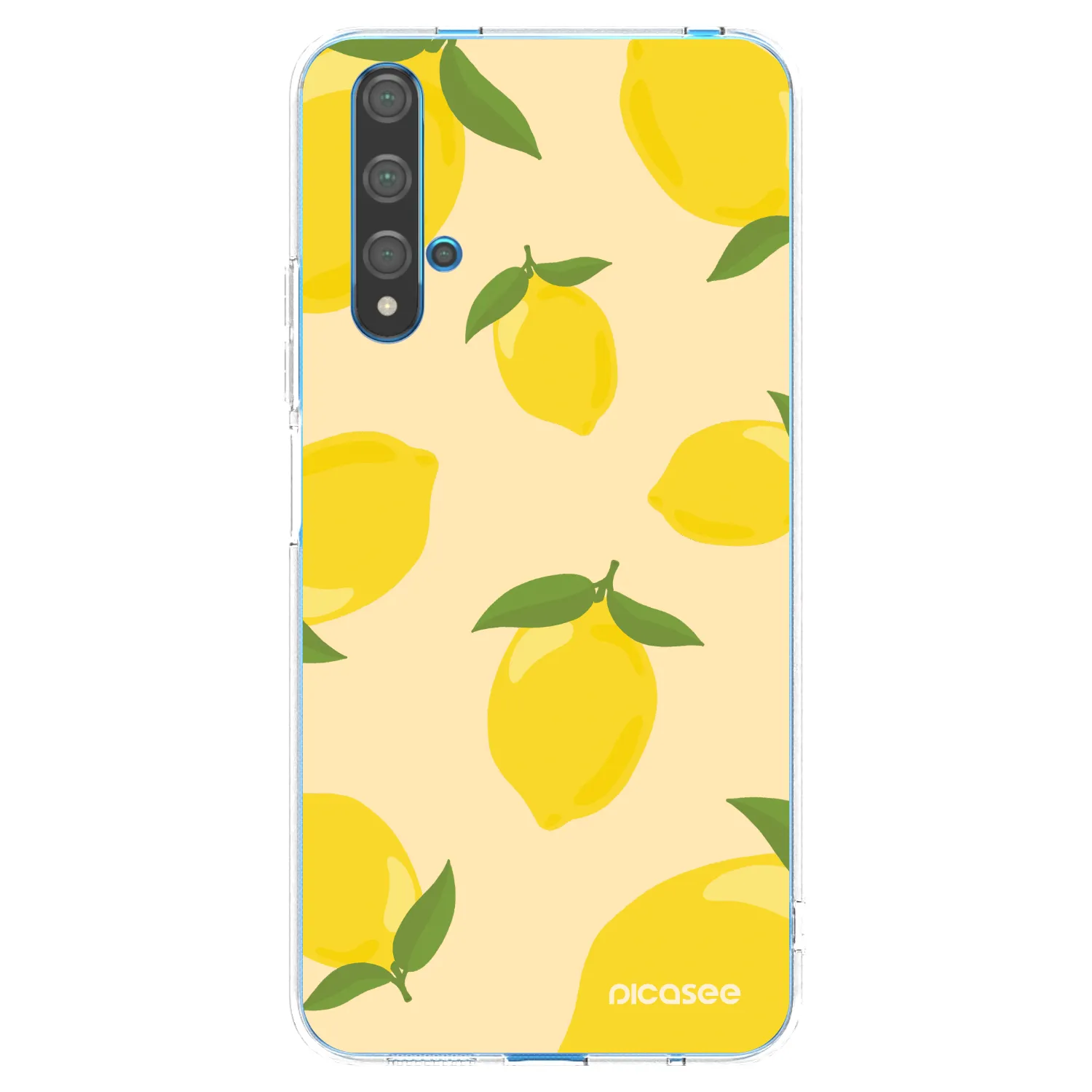 Picasee silikonski prozorni ovitek za Huawei Nova 5T - Limoncella