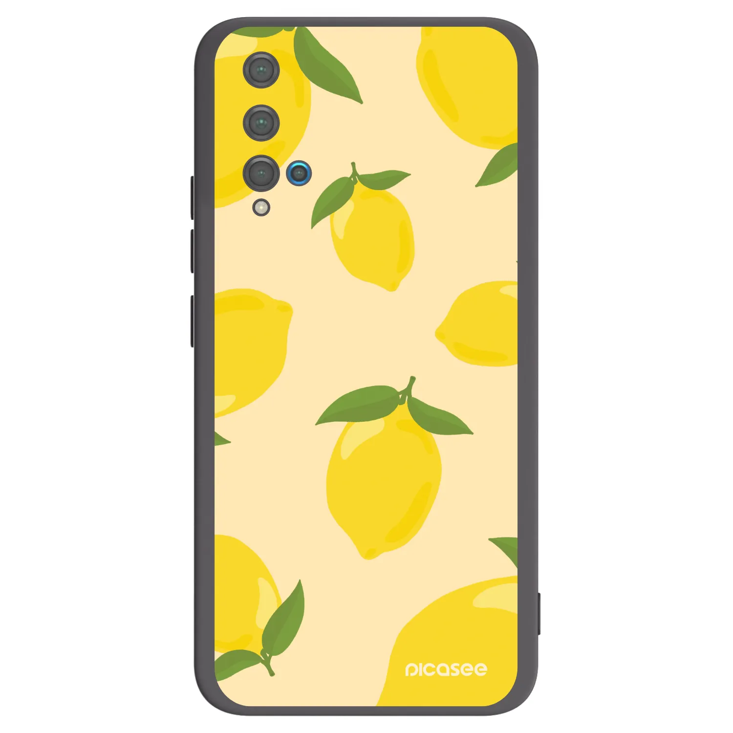 Picasee silikonski črni ovitek za Huawei Nova 5T - Limoncella