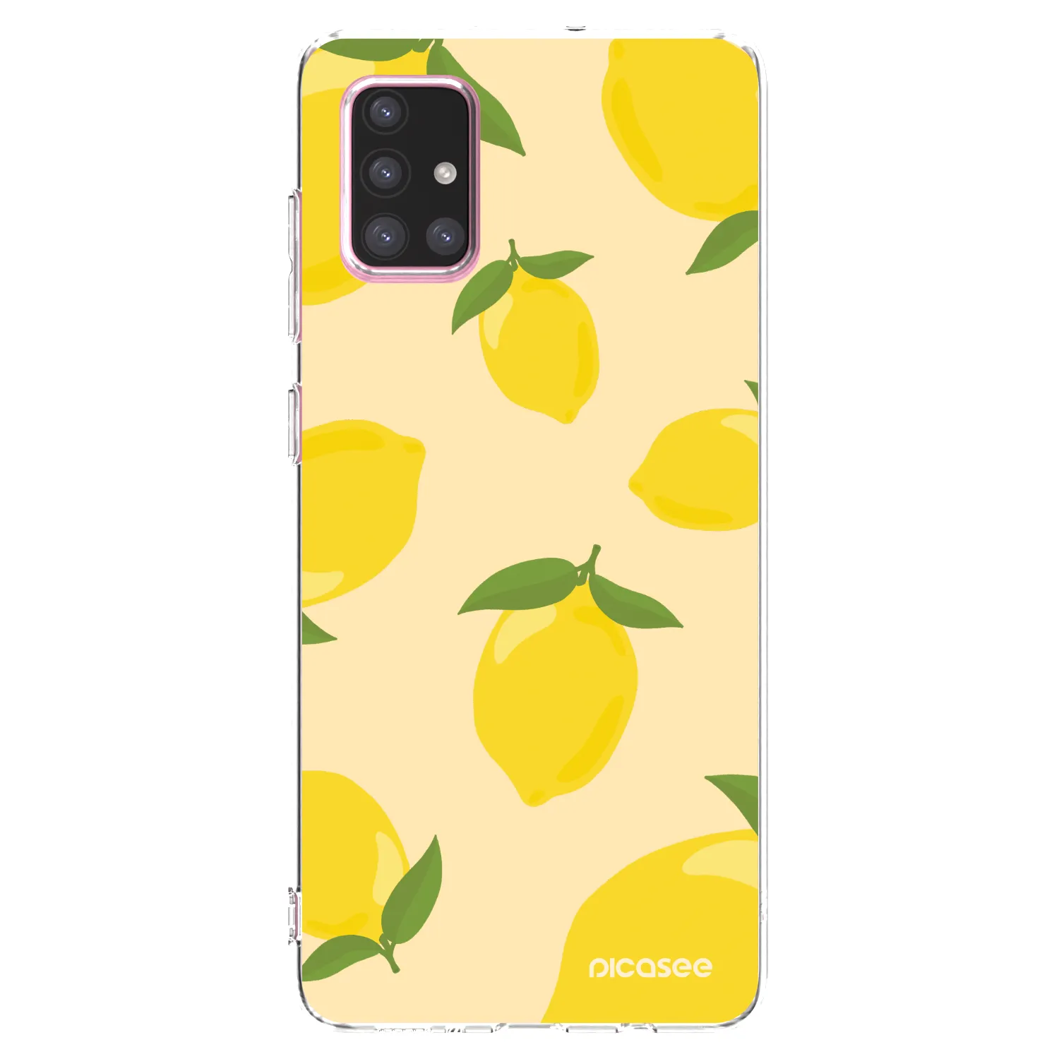 Picasee silikonski prozorni ovitek za Samsung Galaxy A71 A715F - Limoncella