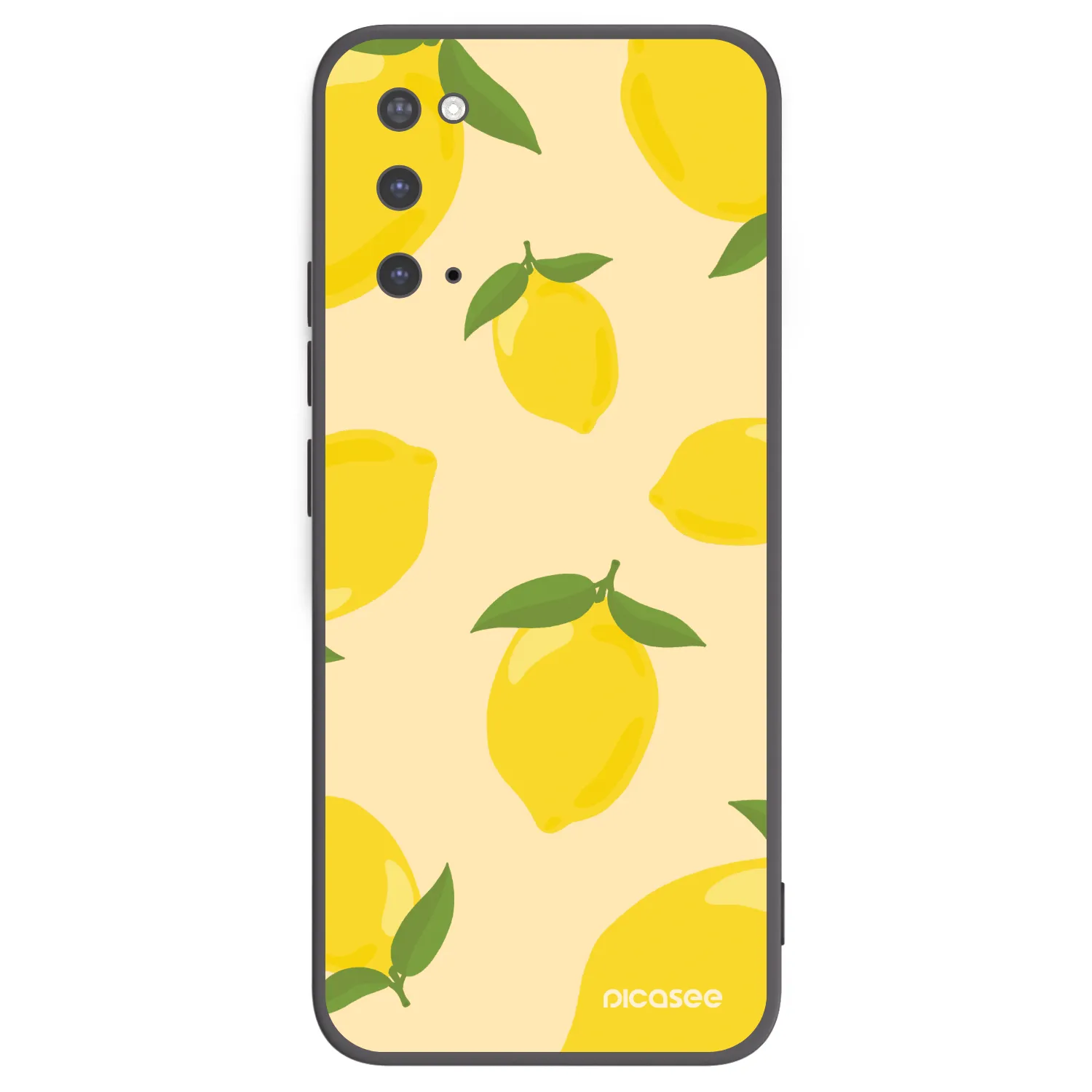 Picasee silikonski črni ovitek za Samsung Galaxy S20 G980F - Limoncella