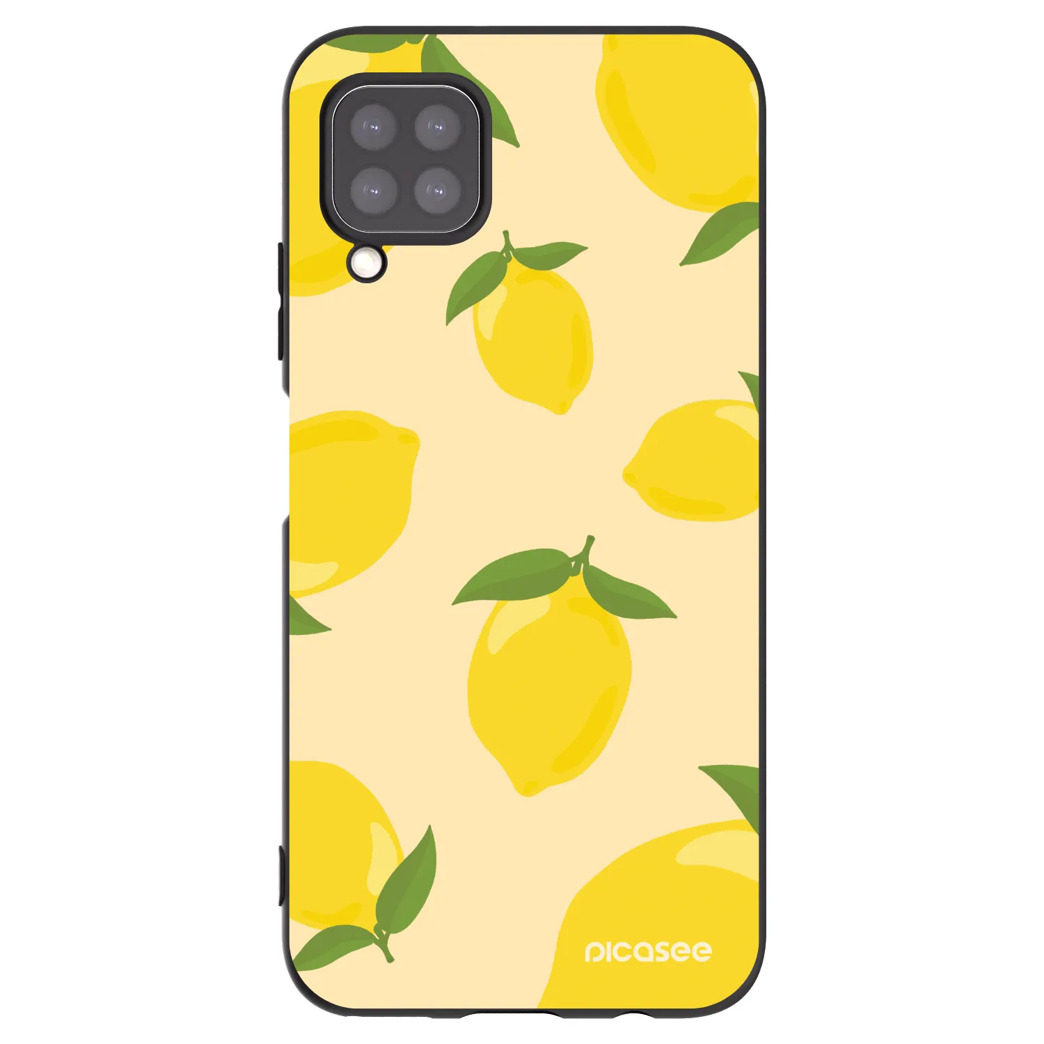 Picasee silikonski črni ovitek za Huawei P40 Lite - Limoncella