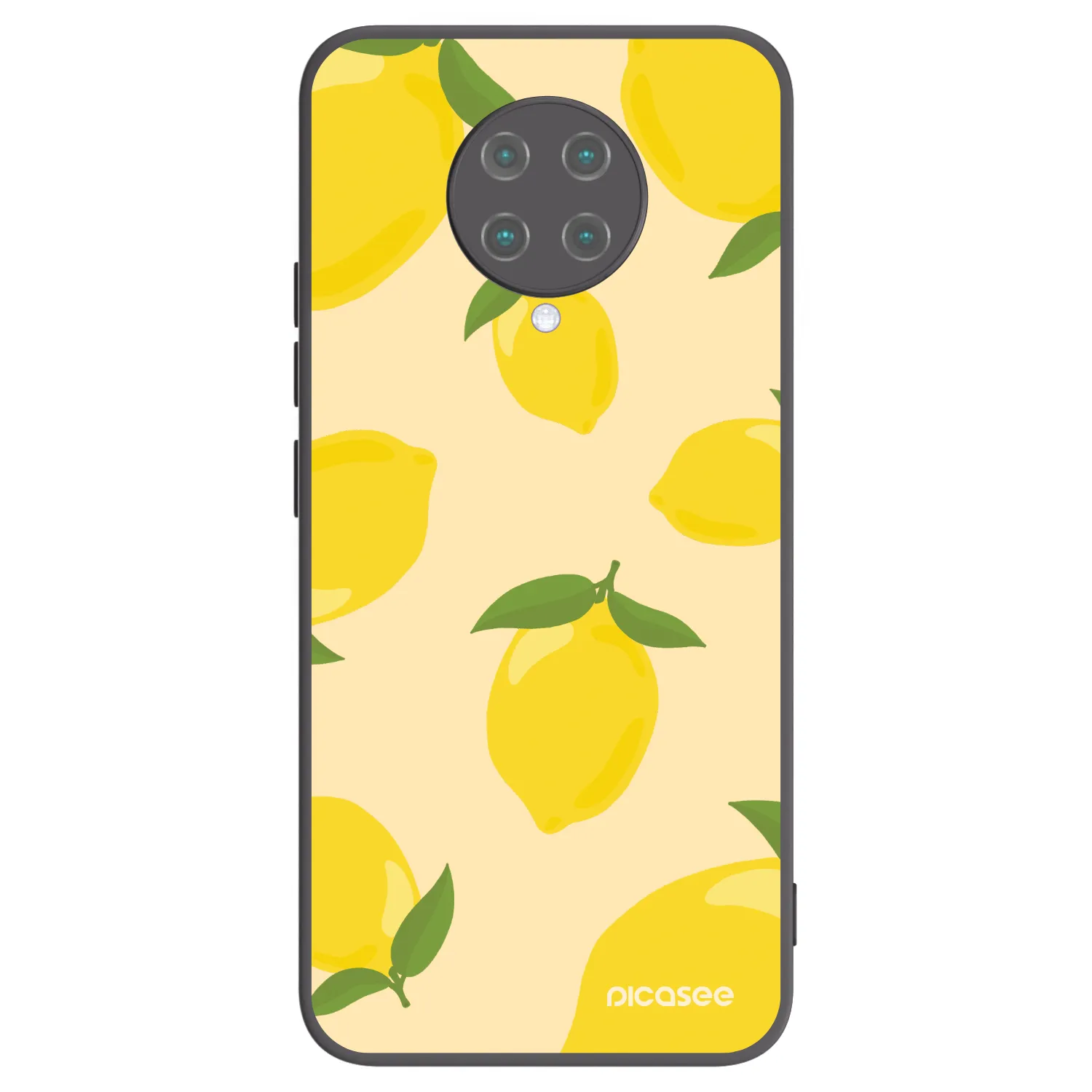Picasee silikonski črni ovitek za Xiaomi Poco F2 Pro - Limoncella
