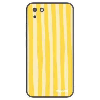 Ovitek za Huawei Y5P - Lines lemon