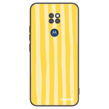 Ovitek za Motorola Moto G9 Play - Lines lemon