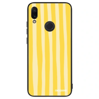 Ovitek za Xiaomi Redmi Note 7 - Lines lemon