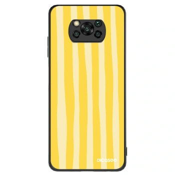 Ovitek za Xiaomi Poco X3 - Lines lemon