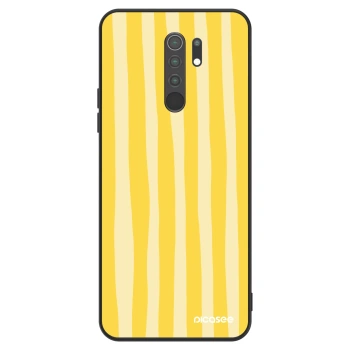 Ovitek za Xiaomi Redmi 9 - Lines lemon
