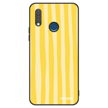 Ovitek za Huawei P20 Lite - Lines lemon