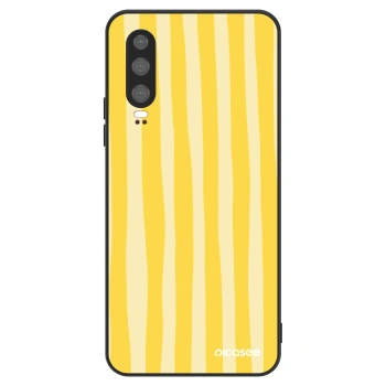 Ovitek za Huawei P30 - Lines lemon