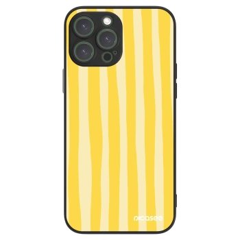 Picasee ULTIMATE CASE za Apple iPhone 13 Pro Max - Lines lemon