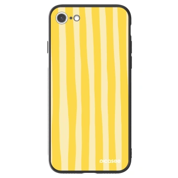 Picasee ULTIMATE CASE za Apple iPhone 8 - Lines lemon