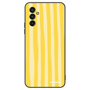 Ovitek za Samsung Galaxy M13 M135F - Lines lemon