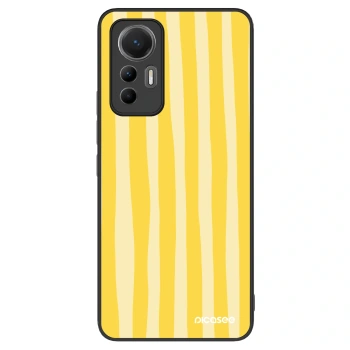 Ovitek za Xiaomi 12 Lite - Lines lemon