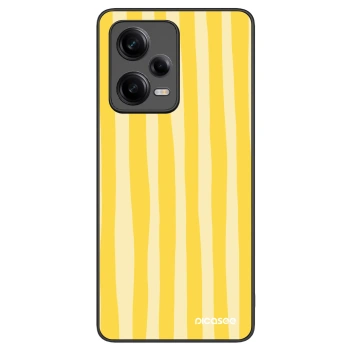 Picasee ULTIMATE CASE za Xiaomi Redmi Note 12 Pro 5G - Lines lemon