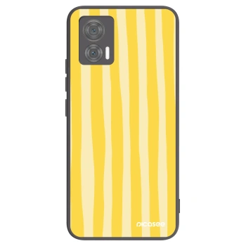 Ovitek za Motorola Edge 30 Neo - Lines lemon