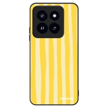 Ovitek za Xiaomi 14 Pro - Lines lemon