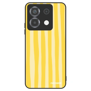 Ovitek za Xiaomi Poco X6 - Lines lemon