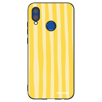 Ovitek za Honor 10 Lite - Lines lemon
