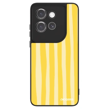 Ovitek za Motorola Edge 50 Neo - Lines lemon