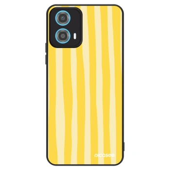 Ovitek za Motorola Moto G34 5G - Lines lemon