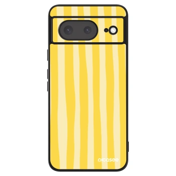 Ovitek za Google Pixel 8a - Lines lemon