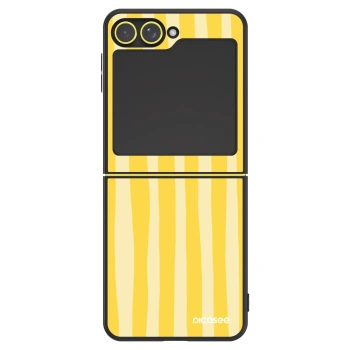 Ovitek za Samsung Galaxy Z Flip5 5G - Lines lemon