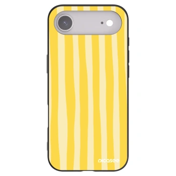 Picasee silikonski črni ovitek za Apple iPhone Air - Lines lemon
