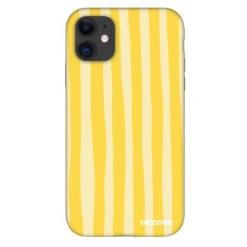 Ovitek za Apple iPhone 11 - Lines lemon