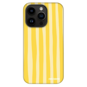 Ovitek za Apple iPhone 14 Pro - Lines lemon