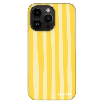 Ovitek za Apple iPhone 14 Pro Max - Lines lemon