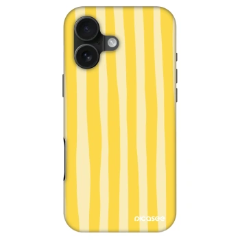 Ovitek za Apple iPhone 16 - Lines lemon