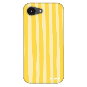 Ovitek za Apple iPhone 16e - Lines lemon