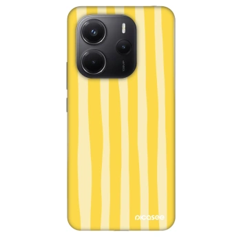 Ovitek za Xiaomi Redmi Note 14 4G - Lines lemon
